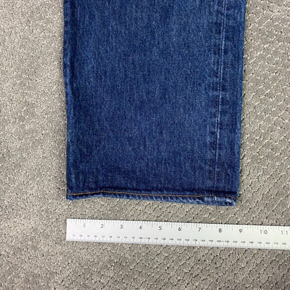 Levi's 501 Jeans Men's 40 x 32 Measures 36 x 29 Blue Cotton Button Fly Red Tab - Picture 11 of 13